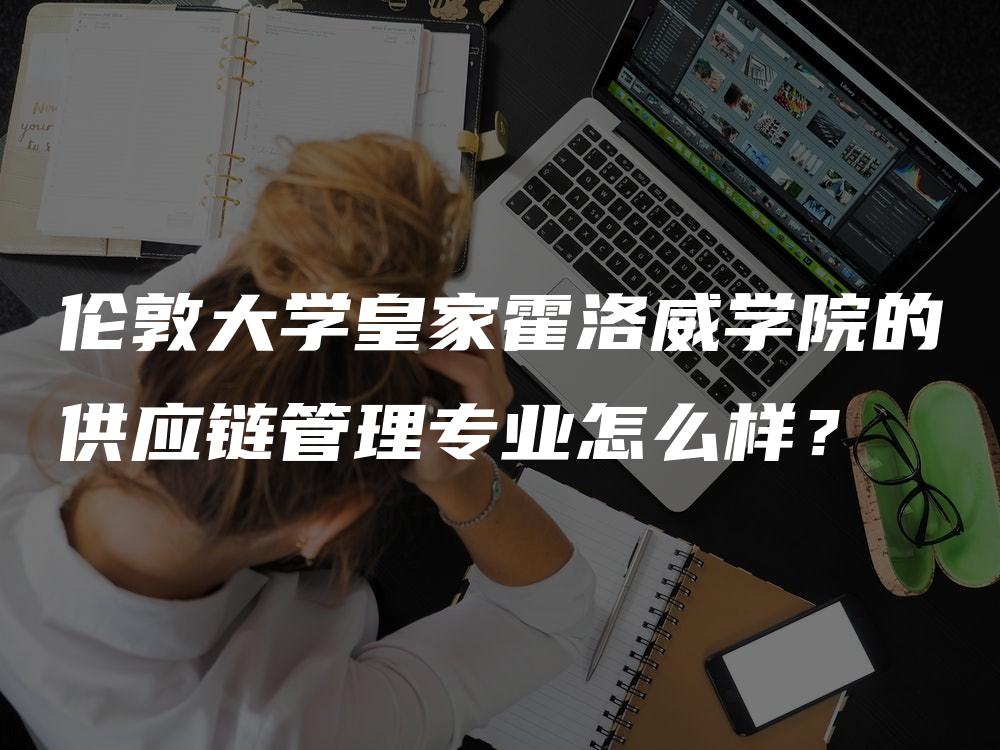 伦敦大学皇家霍洛威学院的供应链管理专业怎么样？