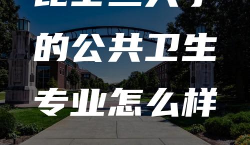 昆士兰大学的公共卫生专业怎么样？